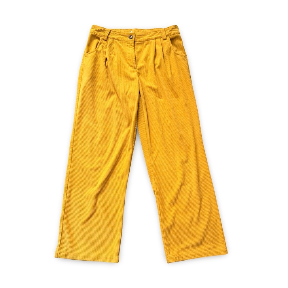 Halara Mid Rise Zipper Pocket Corduroy Casual Pants Size L